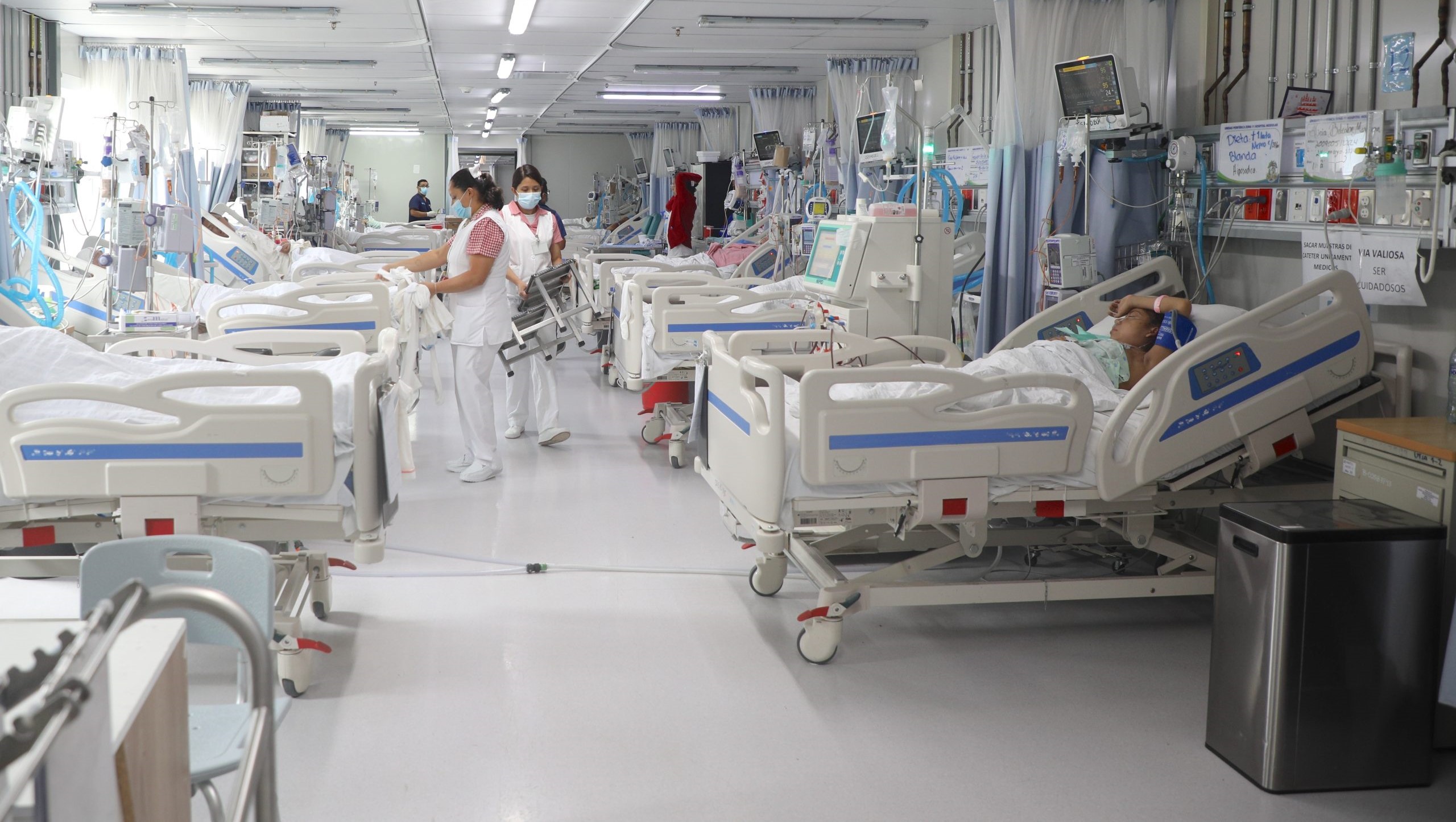 Hospital Modular del IGSS de zona 11 se ha convertido en centro de referencia para los afiliados. / Foto: IGSS.