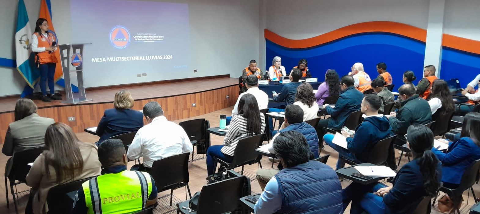 Se-Conred instala Mesa Multisectorial para atender los daños a causa de la temporada lluviosa.