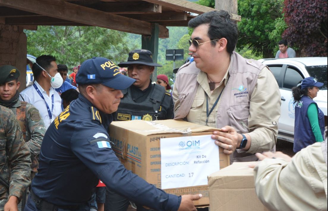 La ayuda humanitaria continúa llegando a Cuilco, Huehuetenango
