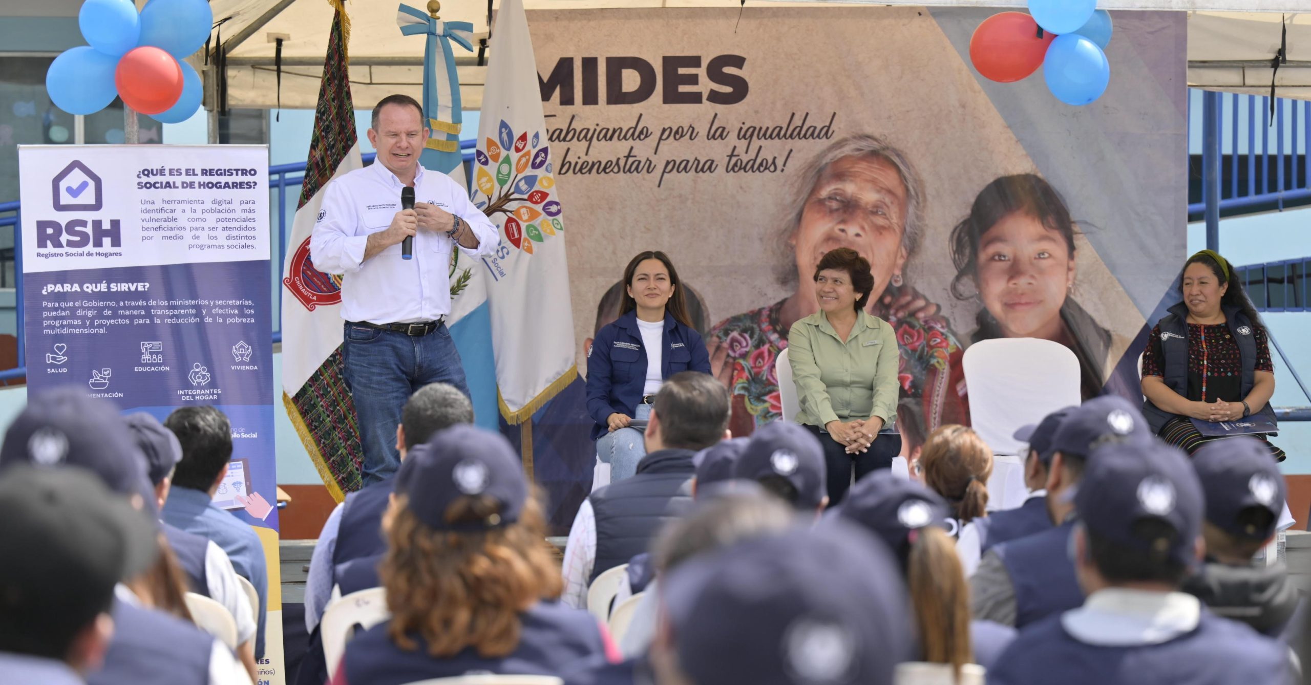 Mides empieza el Registro Social de Hogares en el departamento de Guatemala