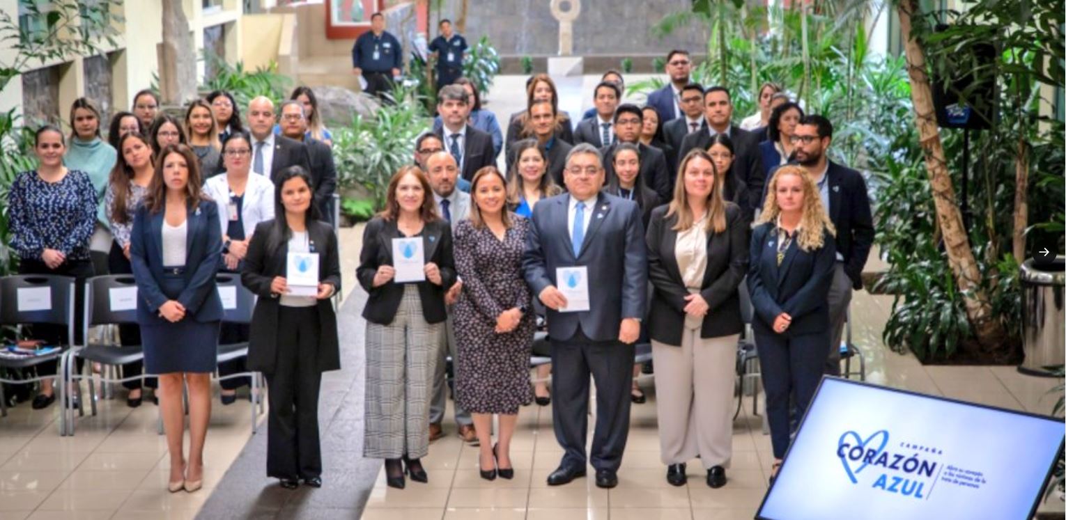 Ministerio de Relaciones Exteriores se une a la campaña de Corazón Azul
