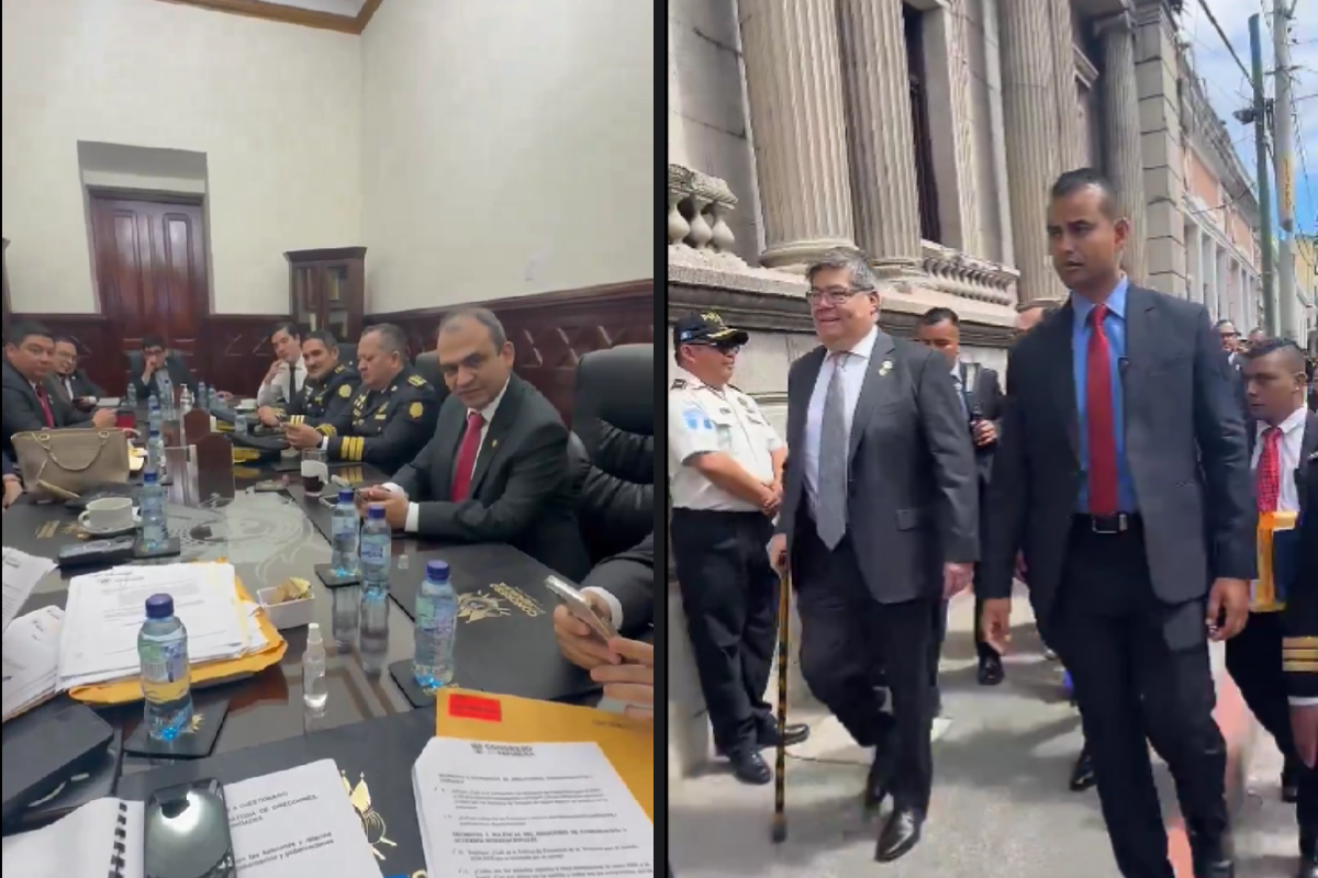 “Saludos desde el nuevo despacho ministerial”: Ministro de Gobernación llega al Congreso para interpelación