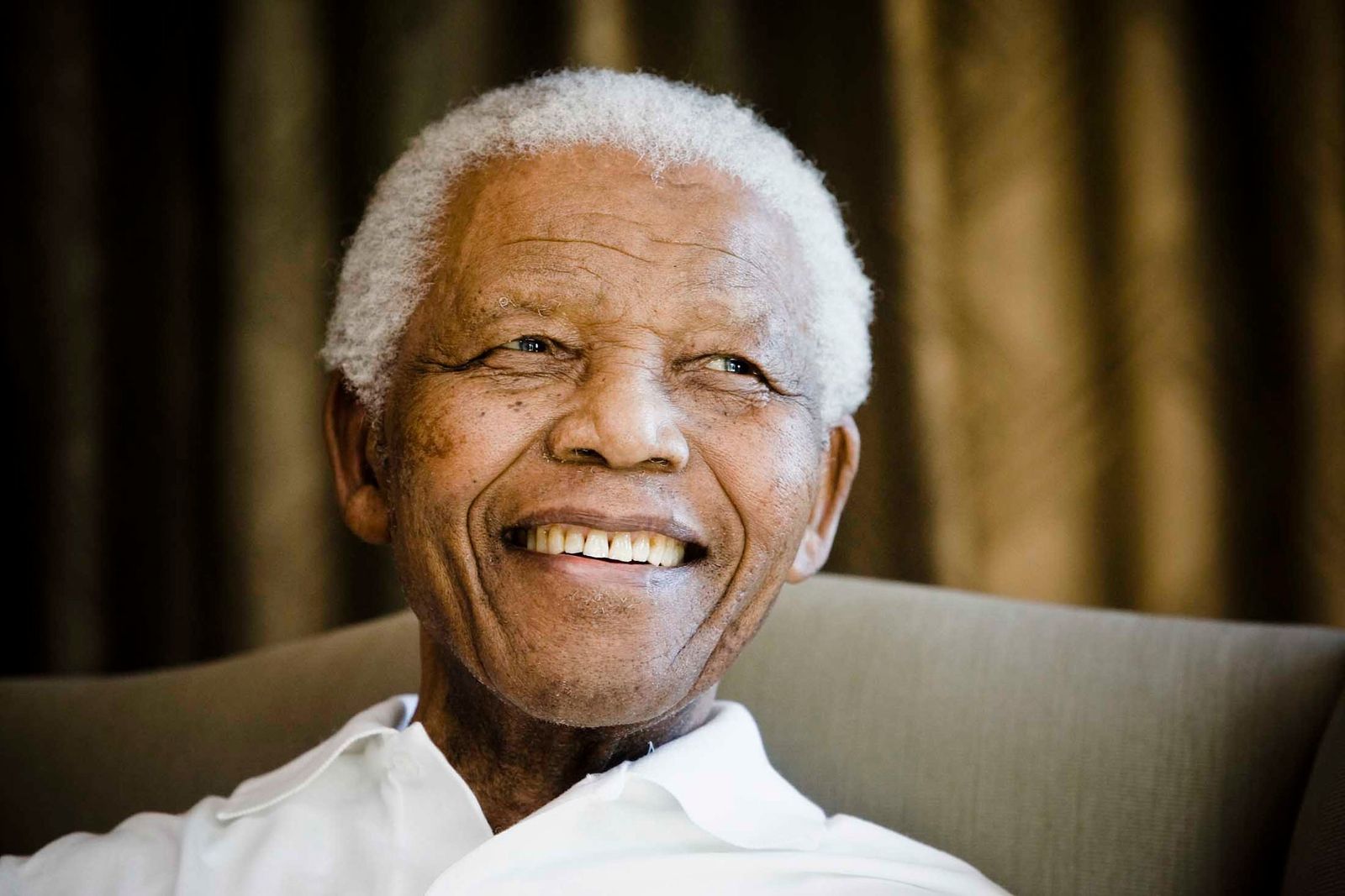 Nelson Mandela, el gran líder sudafricano. / Foto: National Geographic.