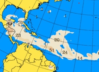 Conred avisa sobre el paso de nueva masa de polvo del Sahara