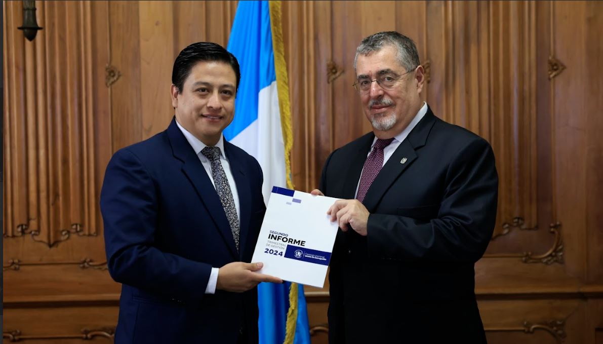 Presentan segundo informe trimestral de gestión de la Comisión Nacional contra la Corrupción