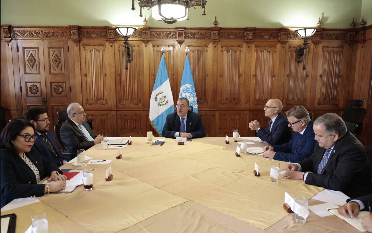 Presidente Bernardo Arévalo reafirma compromiso con los derechos humanos. / Foto: Noé Pérez.