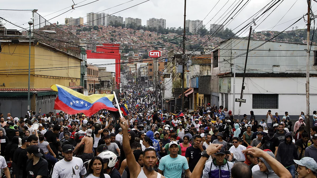 Protestas se intensifican en Venezuela por resultados electorales. / Foto: Euronews.
