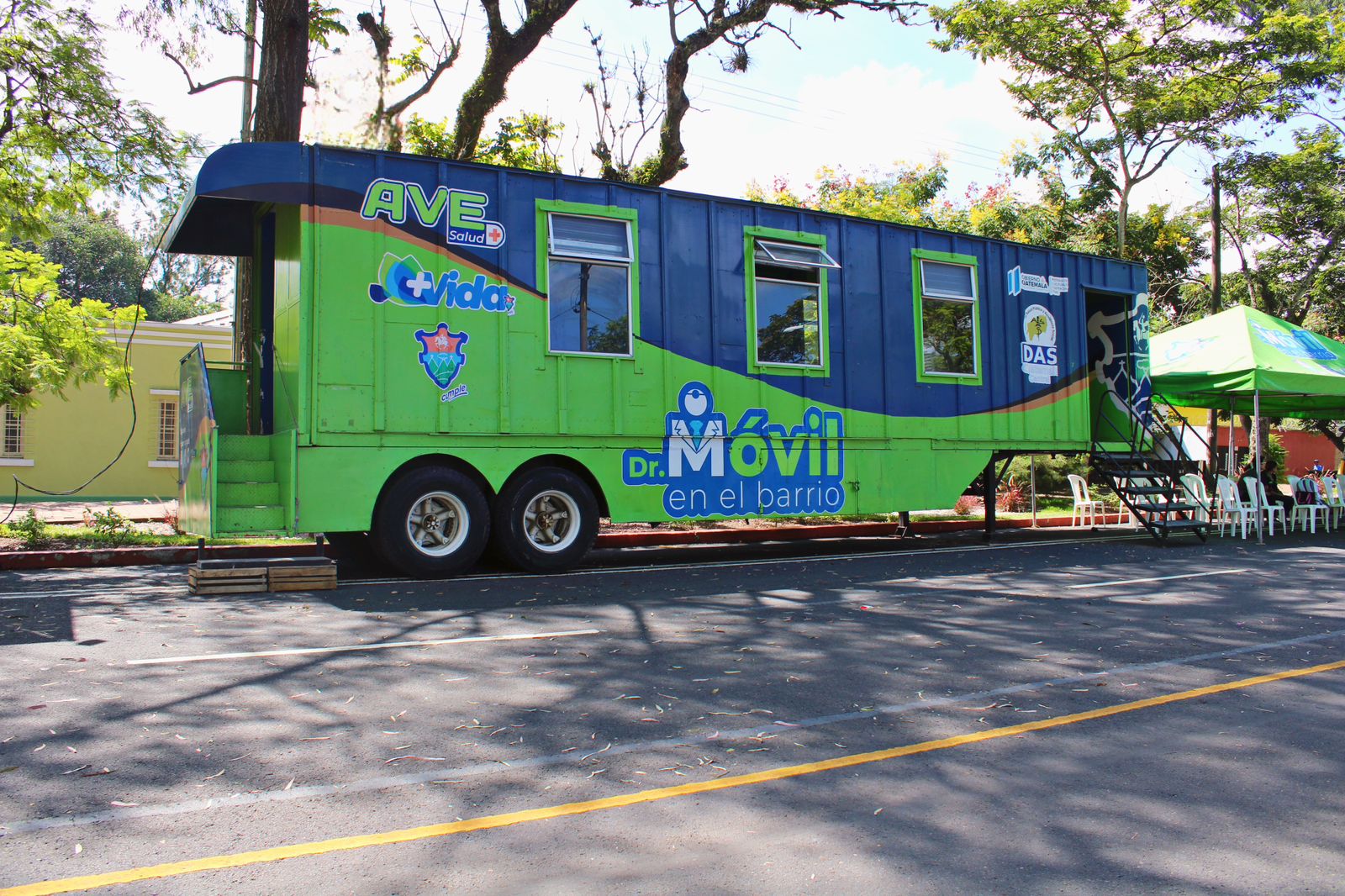 Esta semana el Doctor Móvil ofrecerá servicios de salud en tres zonas de la capital. /Foto: MSPAS.