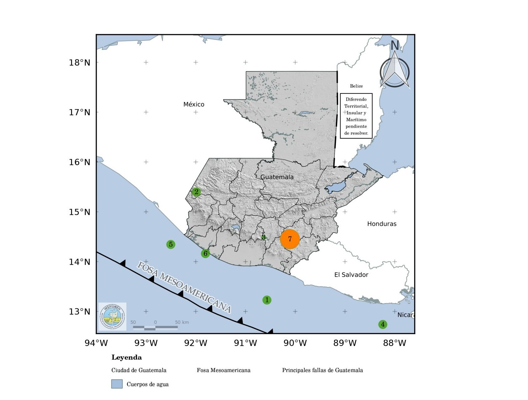 Insivumeh registra siete sismos en las últimas 24 horas en Guatemala