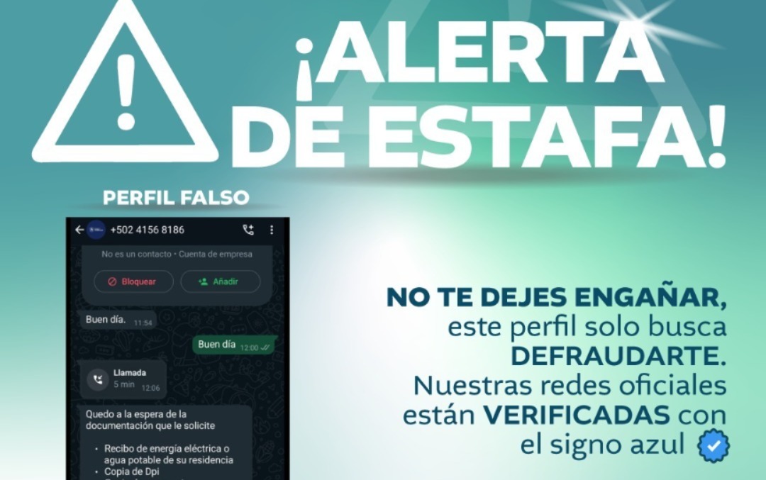 Mintrab alerta sobre estafas e insta a denunciar. / Foto: Mintrab.
