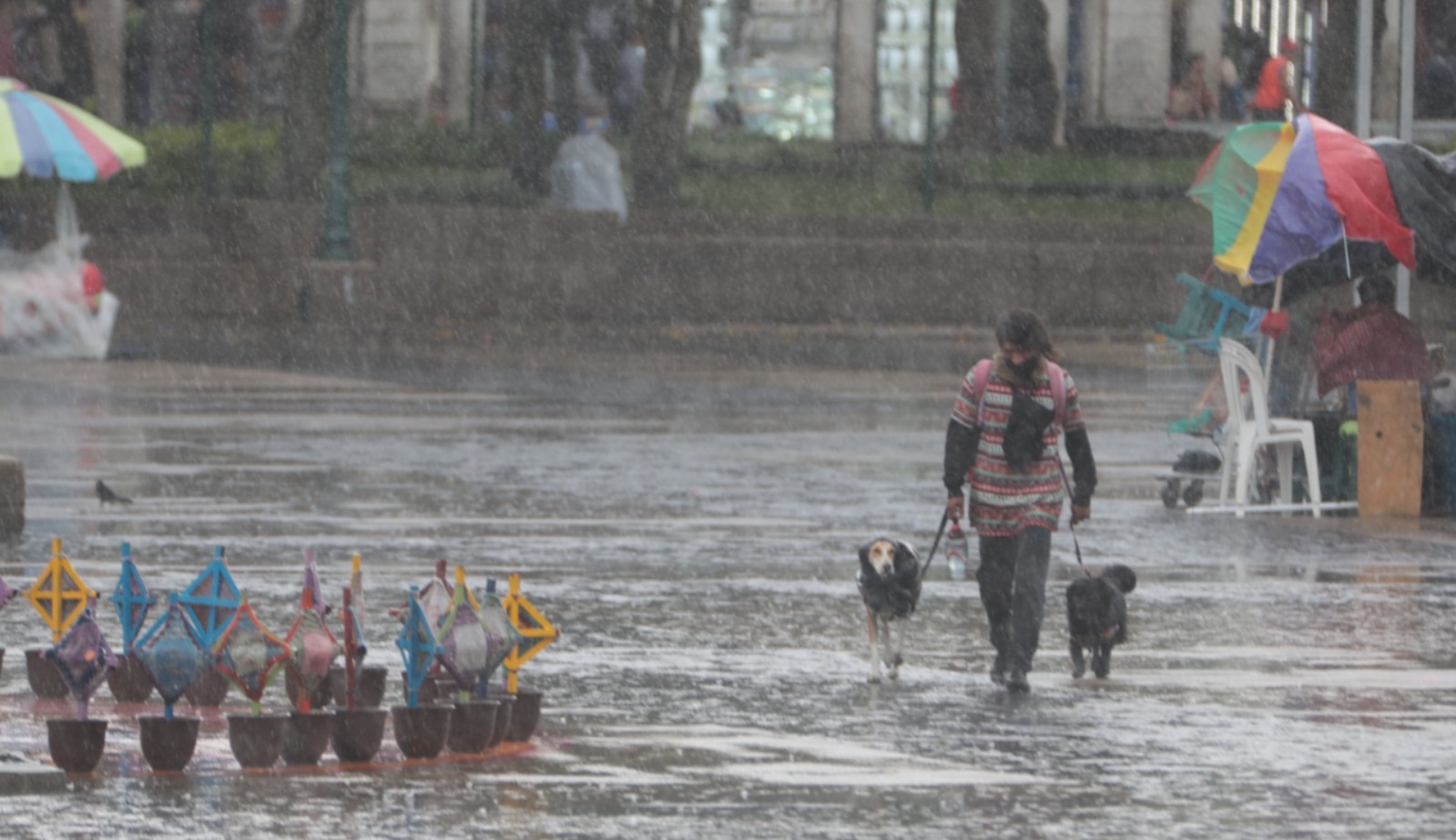 Lluvias continuarán durante este fin de semana. /Foto: Alejandro García.