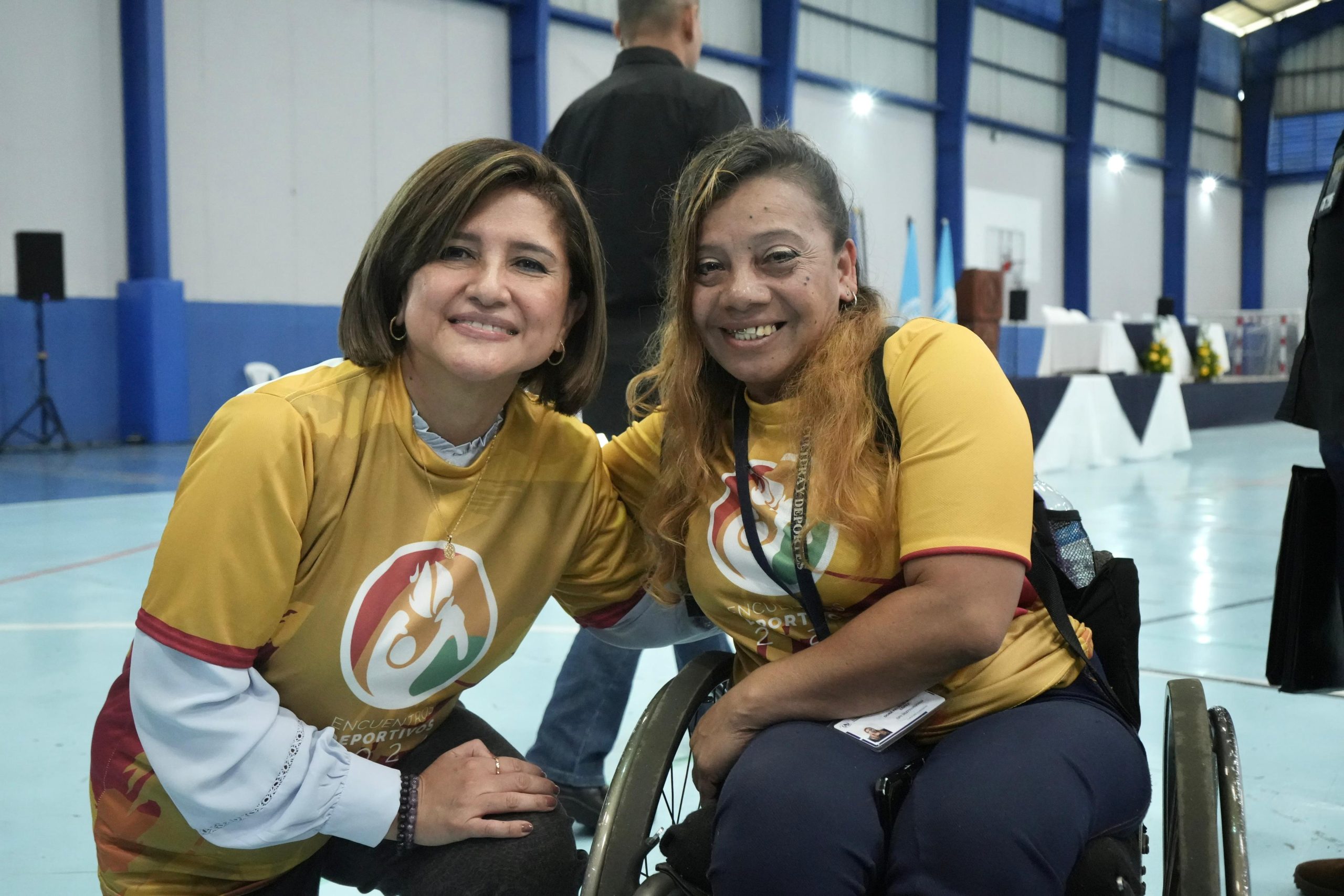 Vicepresidenta Karin Herrera participó en la clausura de los Encuentros Deportivos 2024