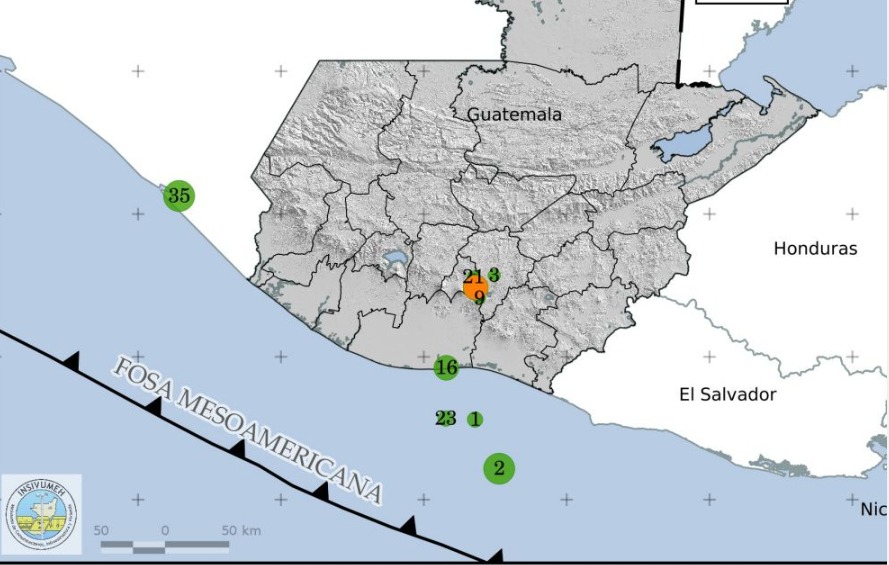 Reportan temblor sensible luego de 36 eventos sísmicos leves en las últimas 24 horas
