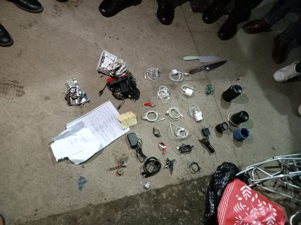 Requisa en Pavoncito, encuentran antenas satelitales y drogas