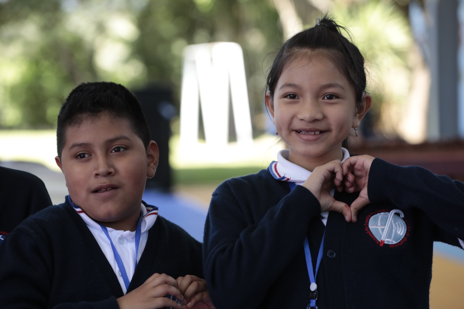 Los niños conocieron medidas de prevención de la trata de personas. /Foto: Daniel Ordóñez.