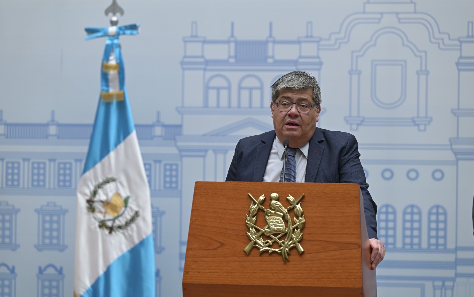Ministro Francisco Jiménez comparte los detalles del nuevo Comité Nacional para la Modernización del Organismo Ejecutivo. /Foto: Byron de la Cruz.