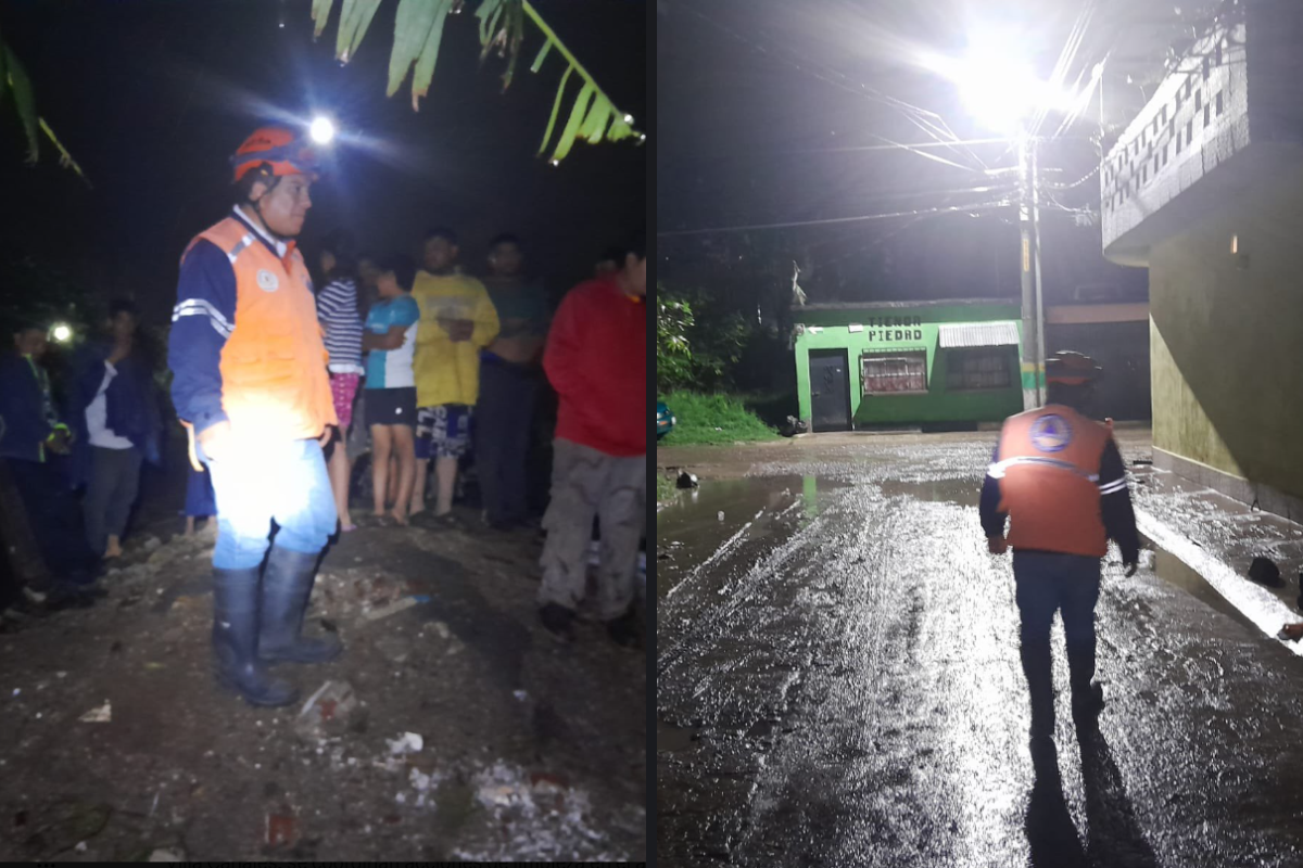 Fuertes lluvias provocan inundaciones en sur del departamento de Guatemala y Conred coordina respuesta