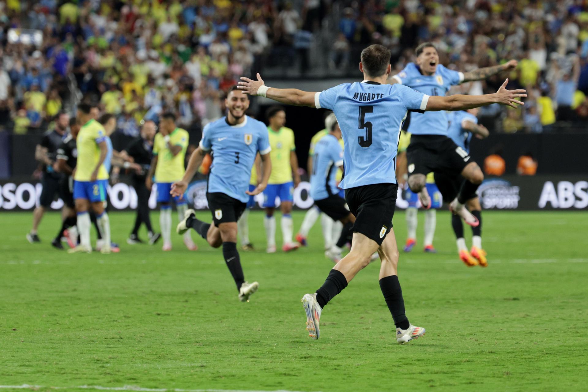 Uruguay venció a Brasil en penales y clasificó a semifinales de la Copa América 2024.
