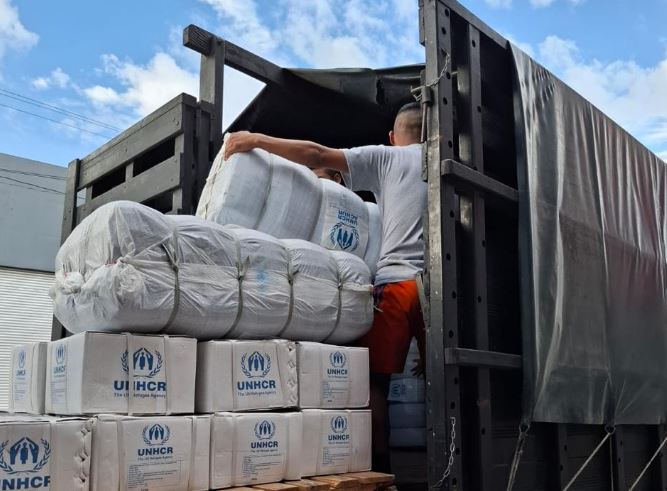 Mantienen coordinación interinstitucional en apoyo a familias refugiadas en Cuilco