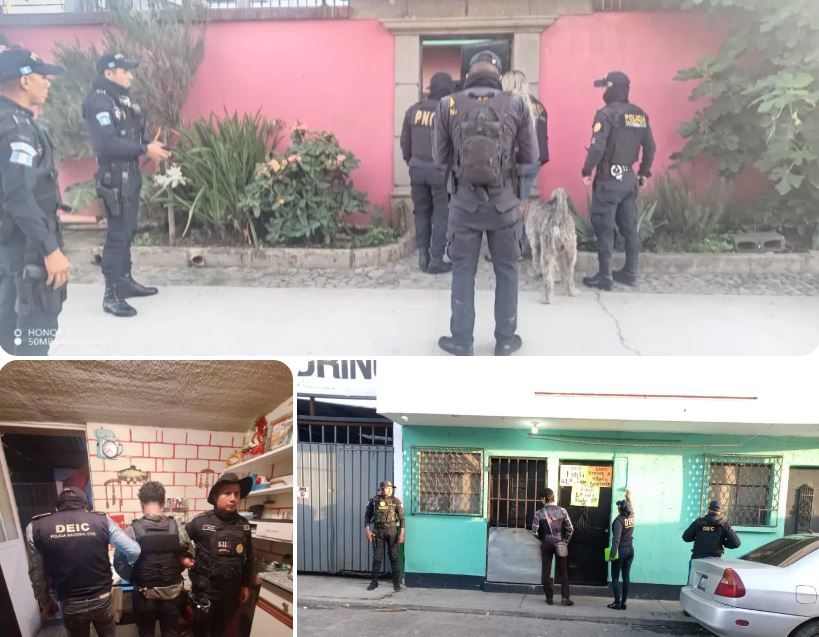 El trabajo de la PNC en la desarticulación de estructuras criminales y la captura de sus miembros ha sido notable en lo que va del año. / Foto: Mingob.