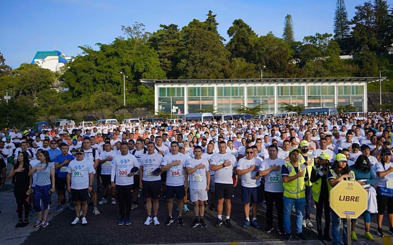 Guatemala se prepara para la carrera Policía por la Paz el 14 de julio