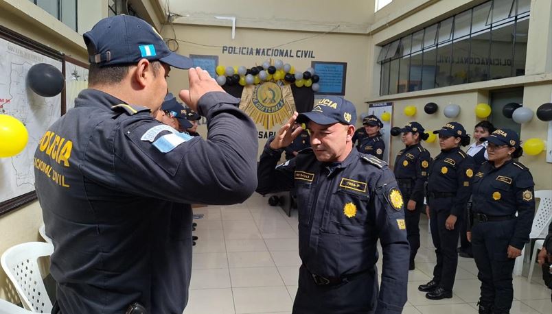 Con 23 años de servicio en la PNC, subinspector pasa a situación de retiro