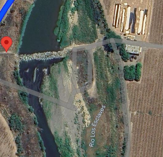 Presentan denuncia por bloqueo del cauce del río Los Esclavos