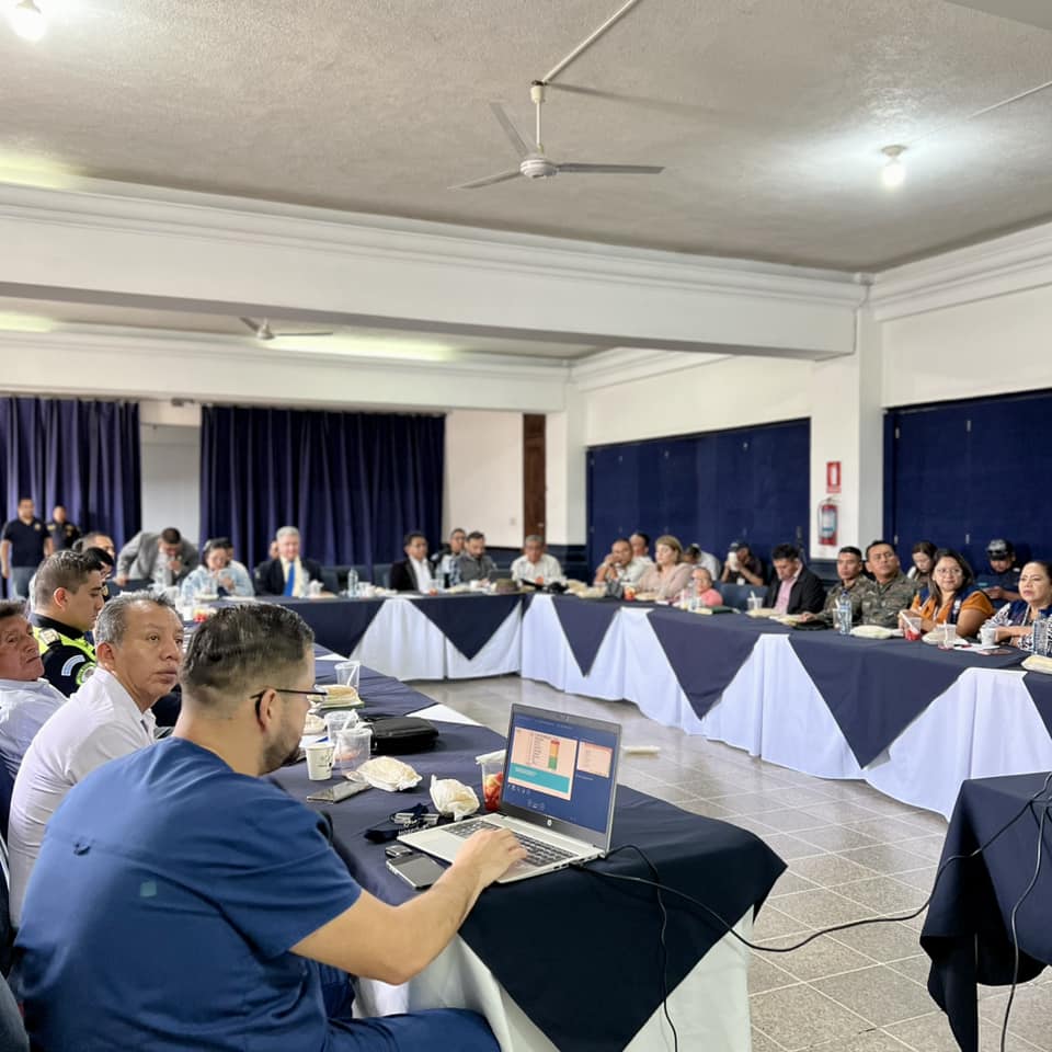 Mesa Departamental de Seguridad y Justicia en Sacatepéquez