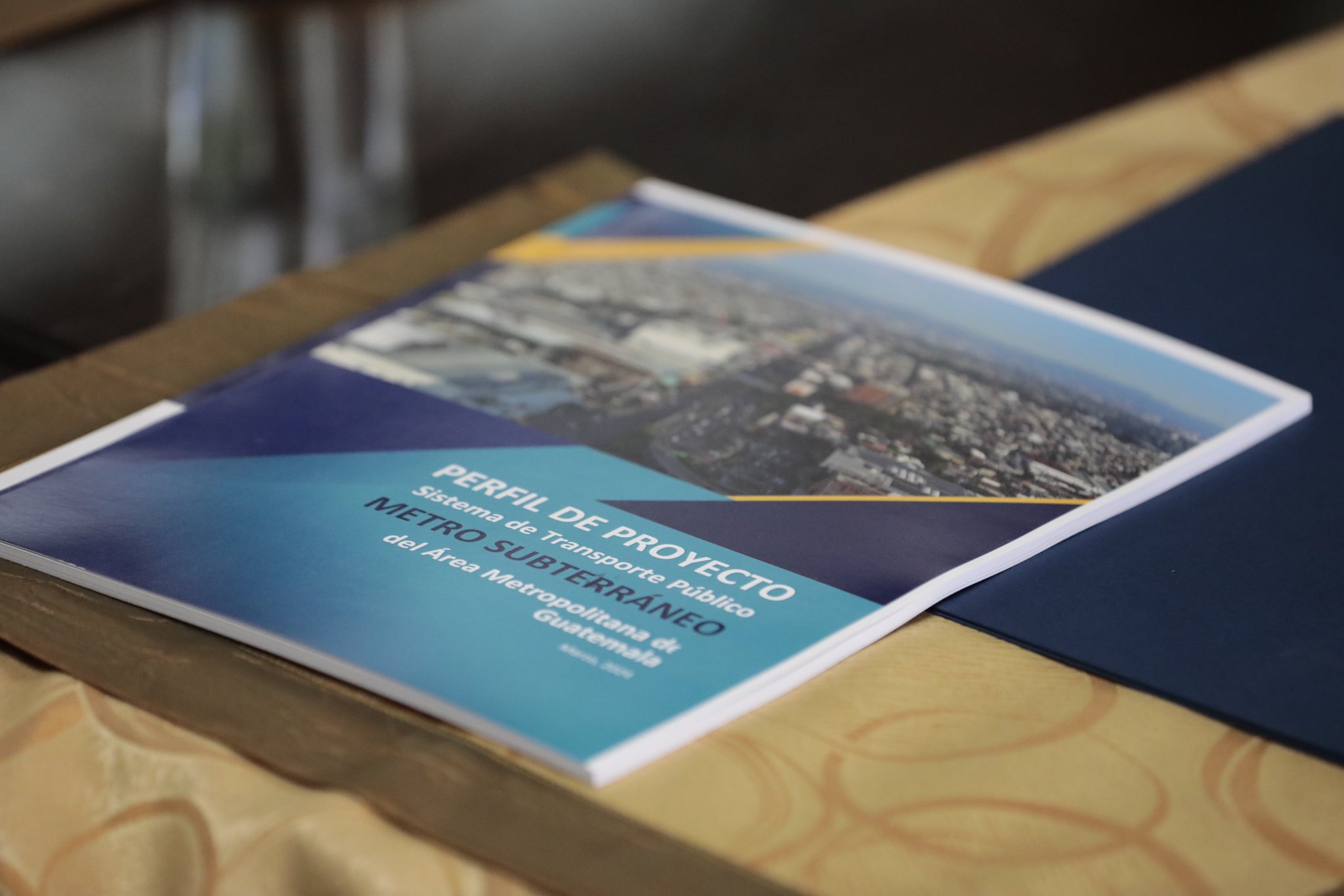 El proyecto del metro necesita un proceso de legalización del subsuelo. / Foto: Gobierno de Guatemala.