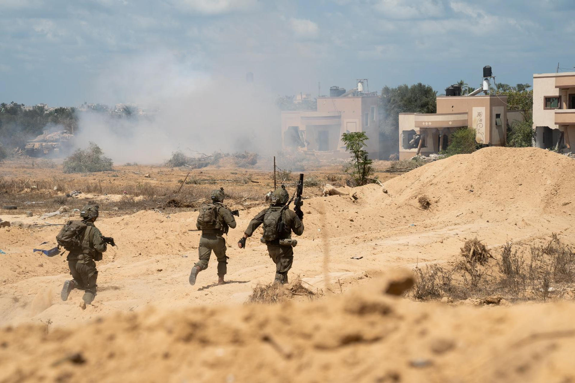 Estados Unidos no aceptaría una permanencia a largo plazo de las fuerzas israelíes en Gaza. / Foto: EFE.