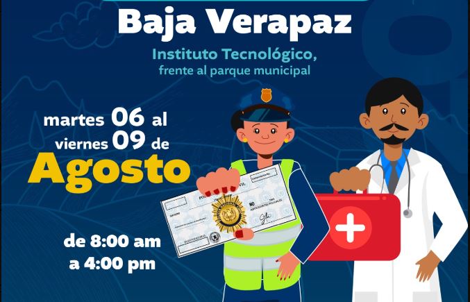Anuncian jornada móvil de servicios integrados en El Chol, Baja Verapaz