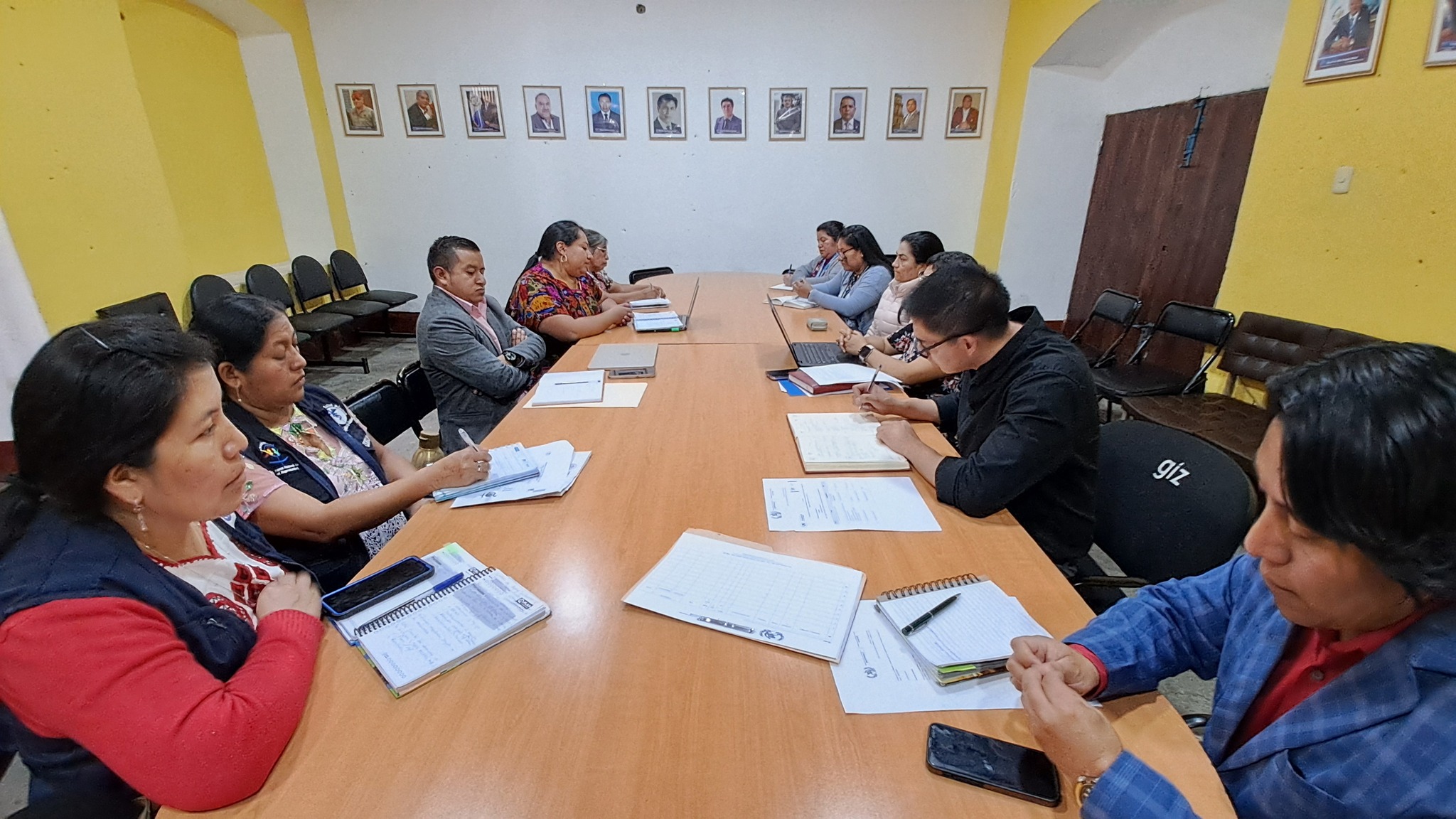 Presentan informe de las acciones del Caimus en Quiché