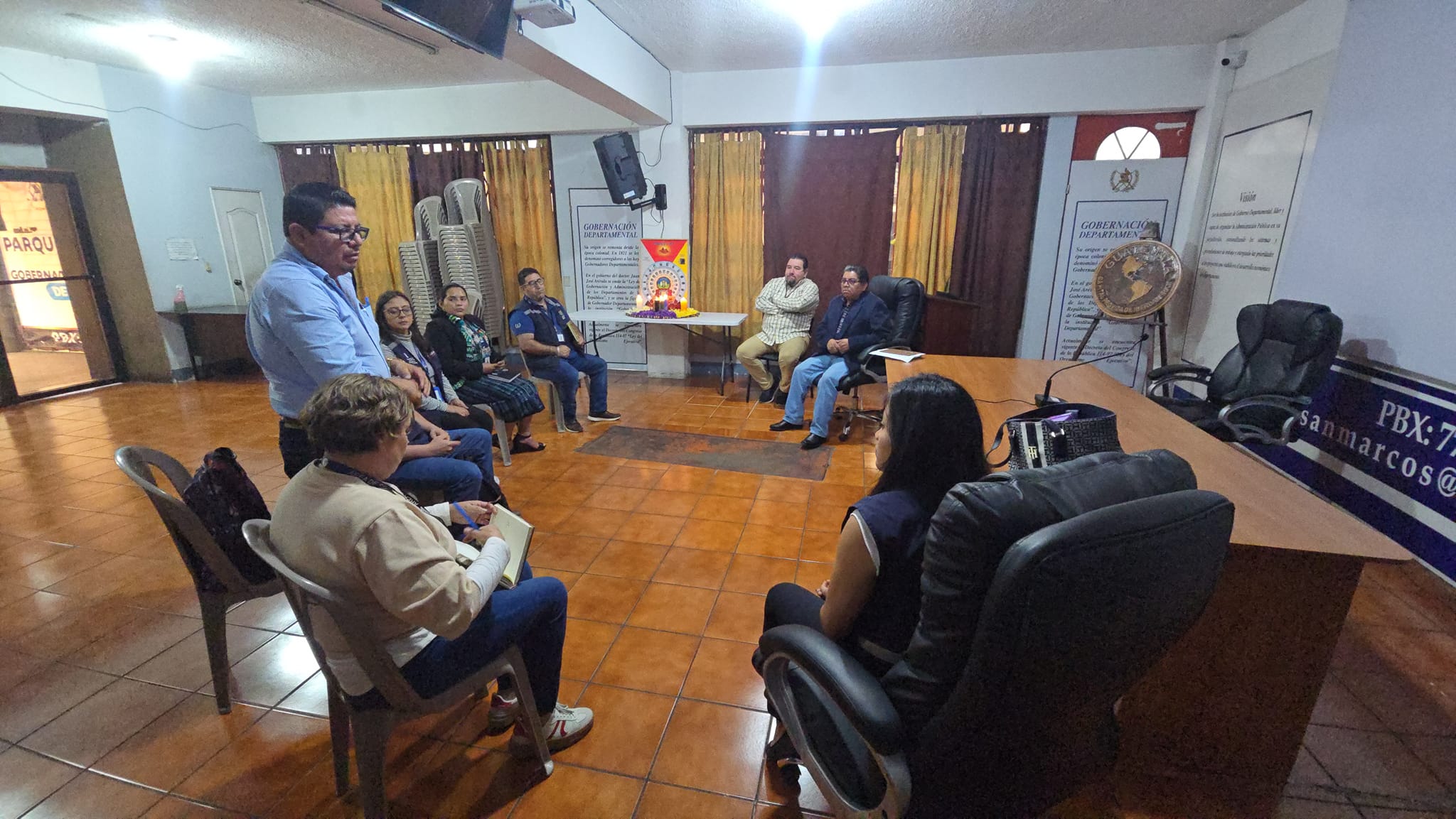 Coordinan entrega de raciones de alimentos para recuperación nutricional en San Marcos