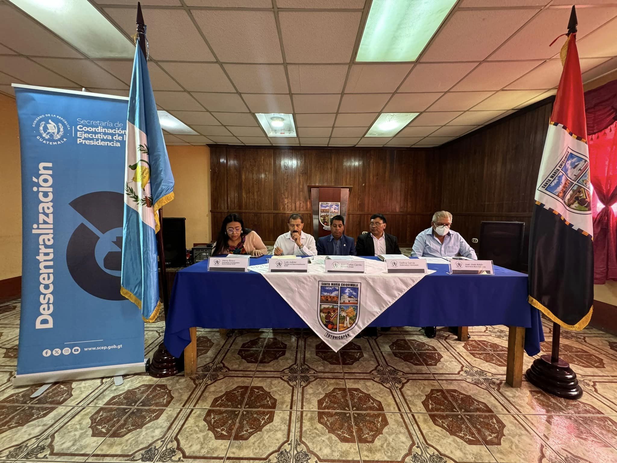 Preparan la 12 jornada móvil de servicios integrados en la región de Totonicapán