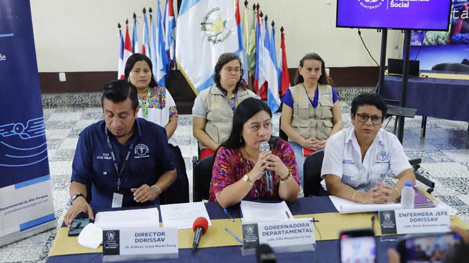 Avanza campaña contra el sarampión y a poliomielitis en Alta Verapaz