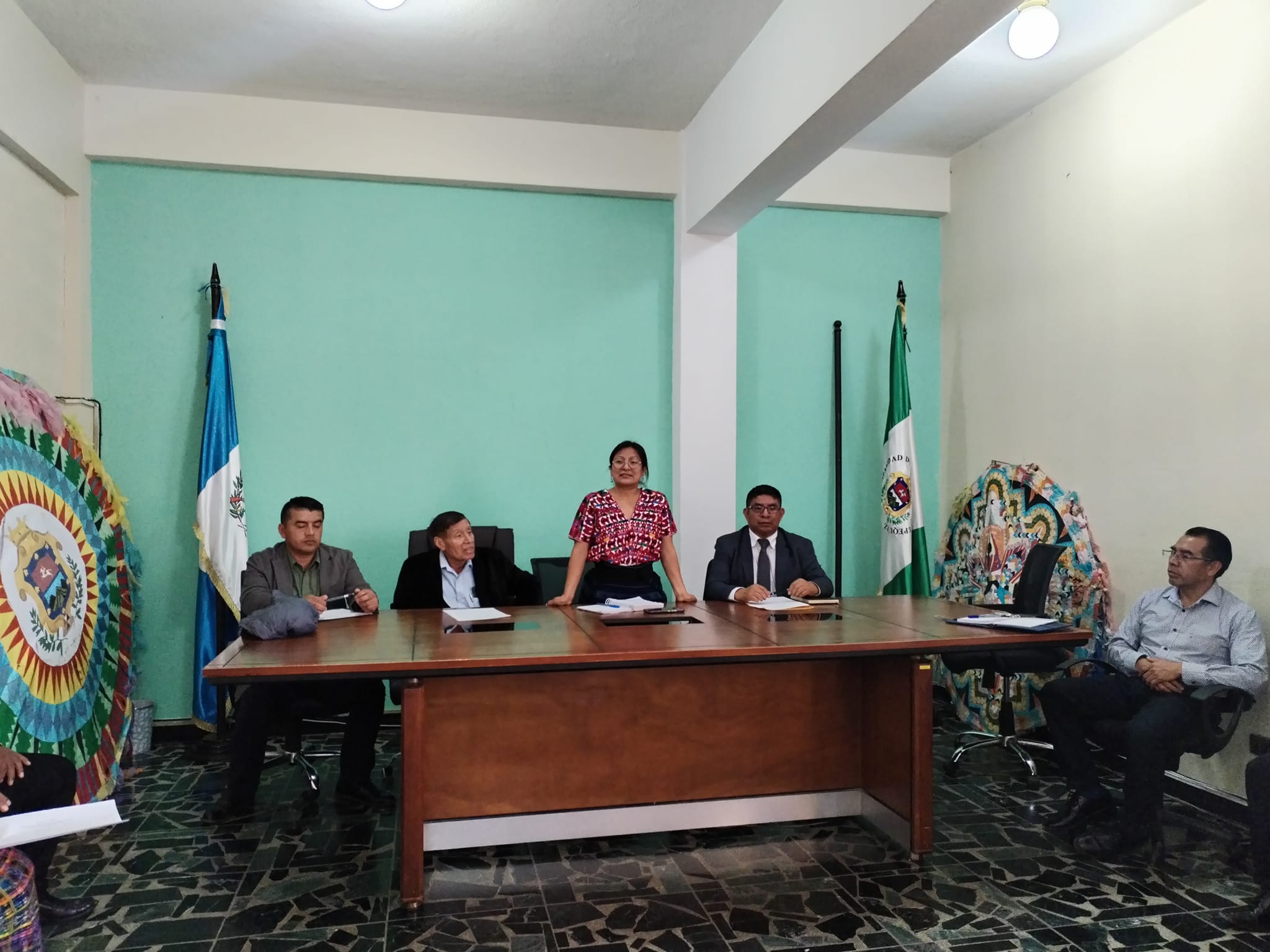 Acciones coordinadas en favor de la seguridad de los ciudadanos de Santiago Sacatepéquez