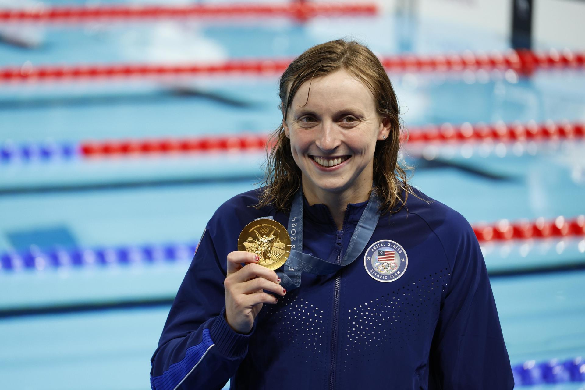 Katie Ledecky suma su octava medalla de oro olímpica