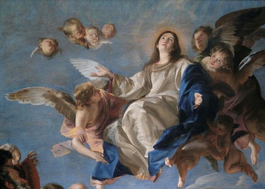 Asunción de María en una representación pictórica. / Foto: La Paseata.