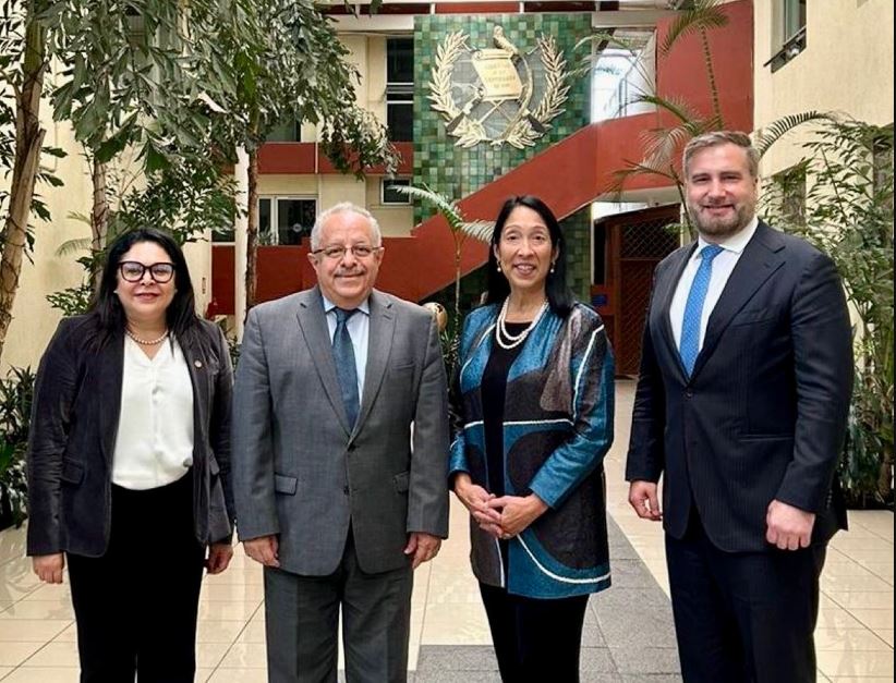 Canciller se reúne en Guatemala con la subsecretaria de Estado para Organismos Internacionales de EE. UU.