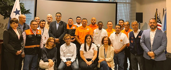 Delegados de Conred participan en taller regional en Panamá
