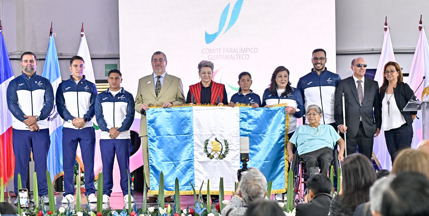 Guatemala juramenta a guerreros para Juegos Paralímpicos París 2024
