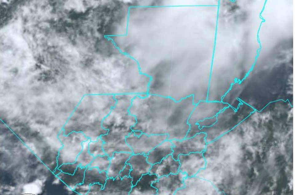 Clima en Guatemala: Fin de semana con nublados parciales y lluvias por la tarde y noche