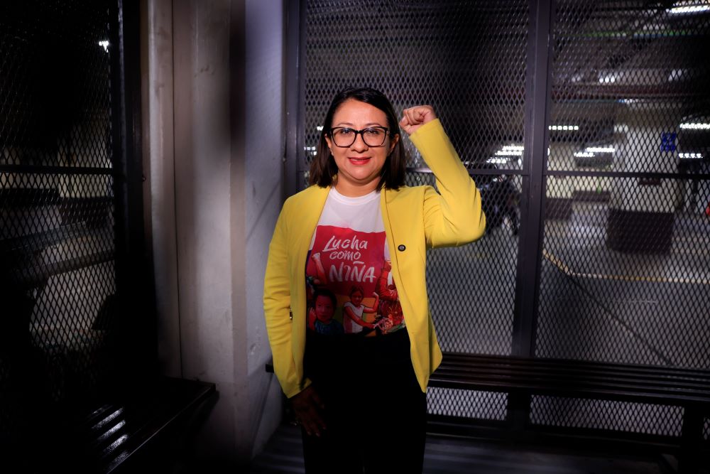 Ligia Hernández espera audiencia de primera declaración