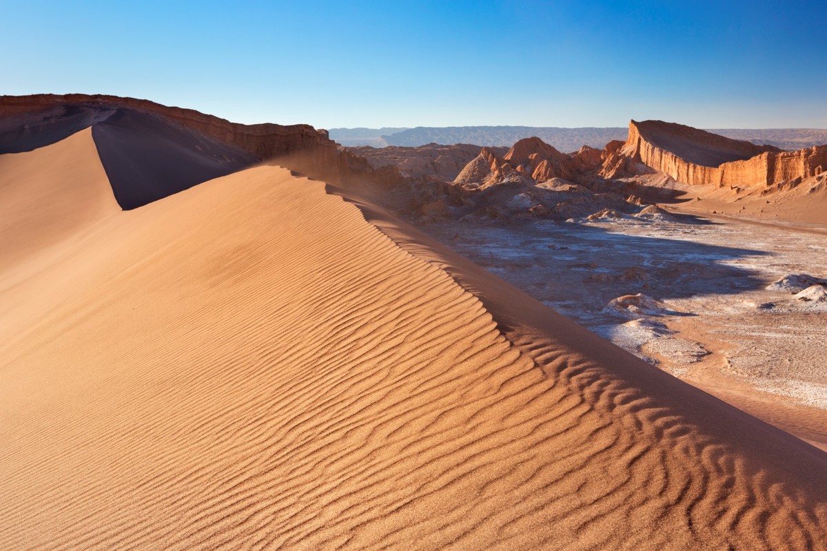 Desierto de Atacama, en Chile. / Foto: clarin.com.