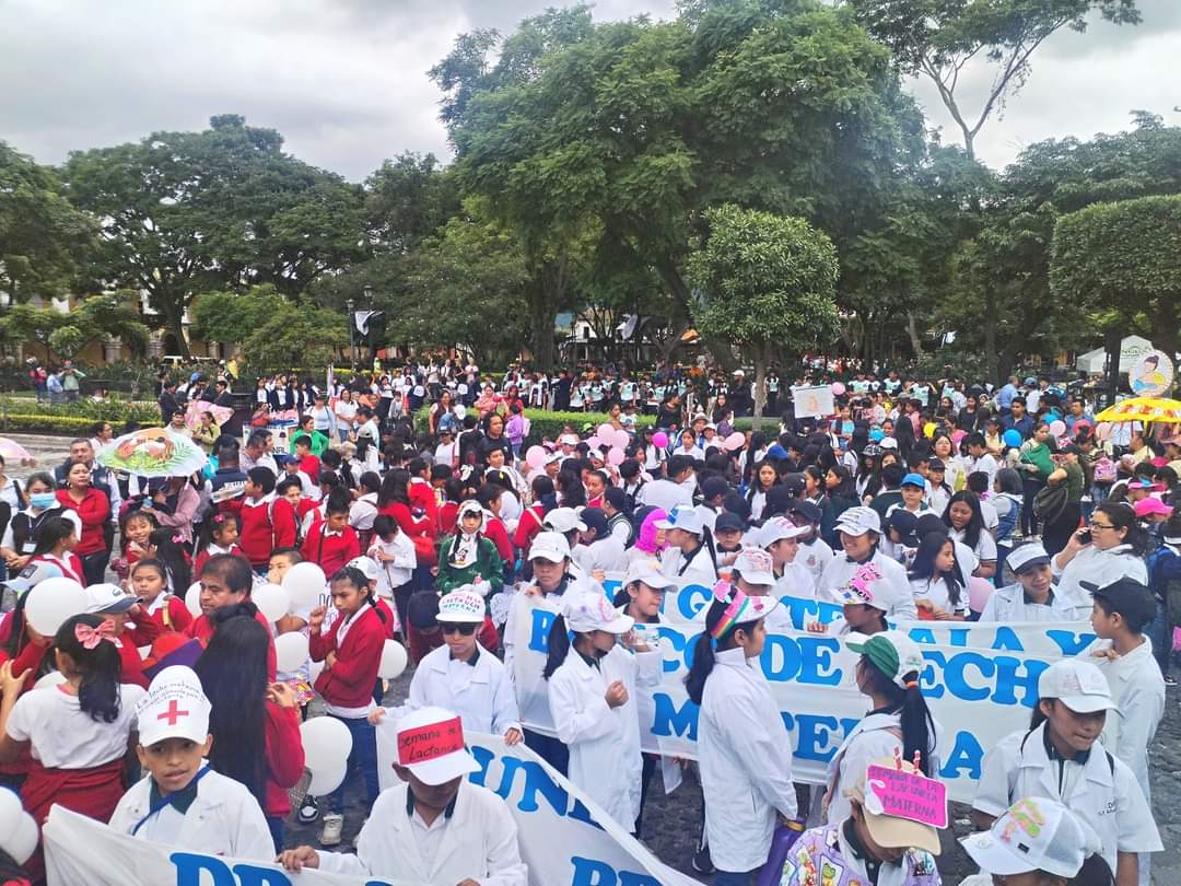 Sacatepéquez se une a la Semana Mundial de la Lactancia Materna