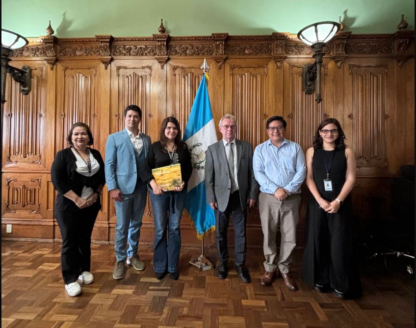 Guatemala avanza hacia la ruta de la transformación digital. / Foto: Secretaria Privada de la Presidencia.