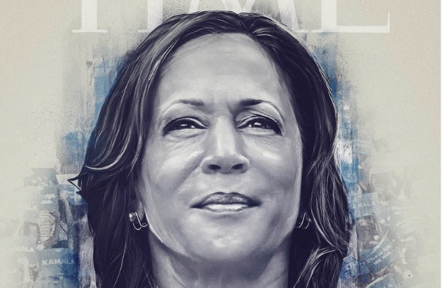 Kamala Harris es portada de Time y la revista destaca que es “su momento”
