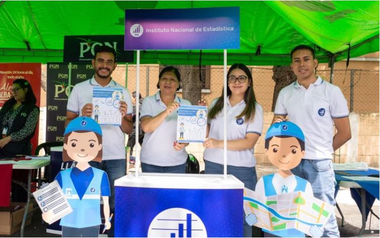 INE se hace presente en IV Festival de Servidores Públicos. / Foto: INE.