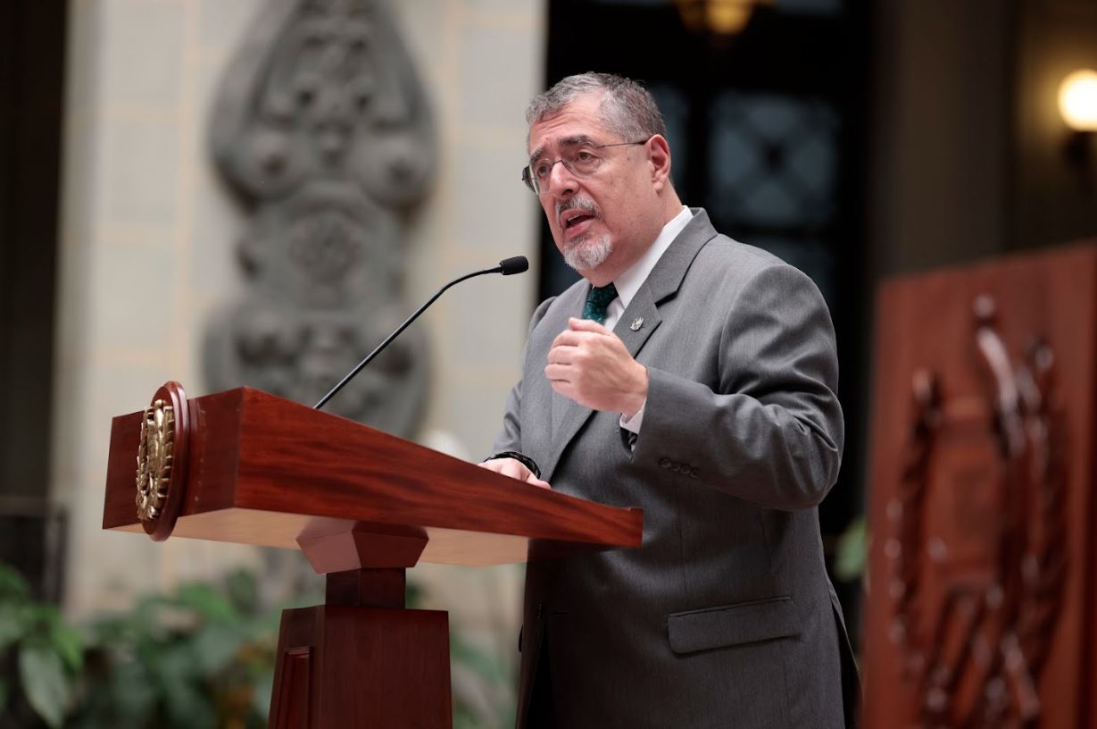 Presidente Bernardo Arévalo. / Foto: Noé Pérez.