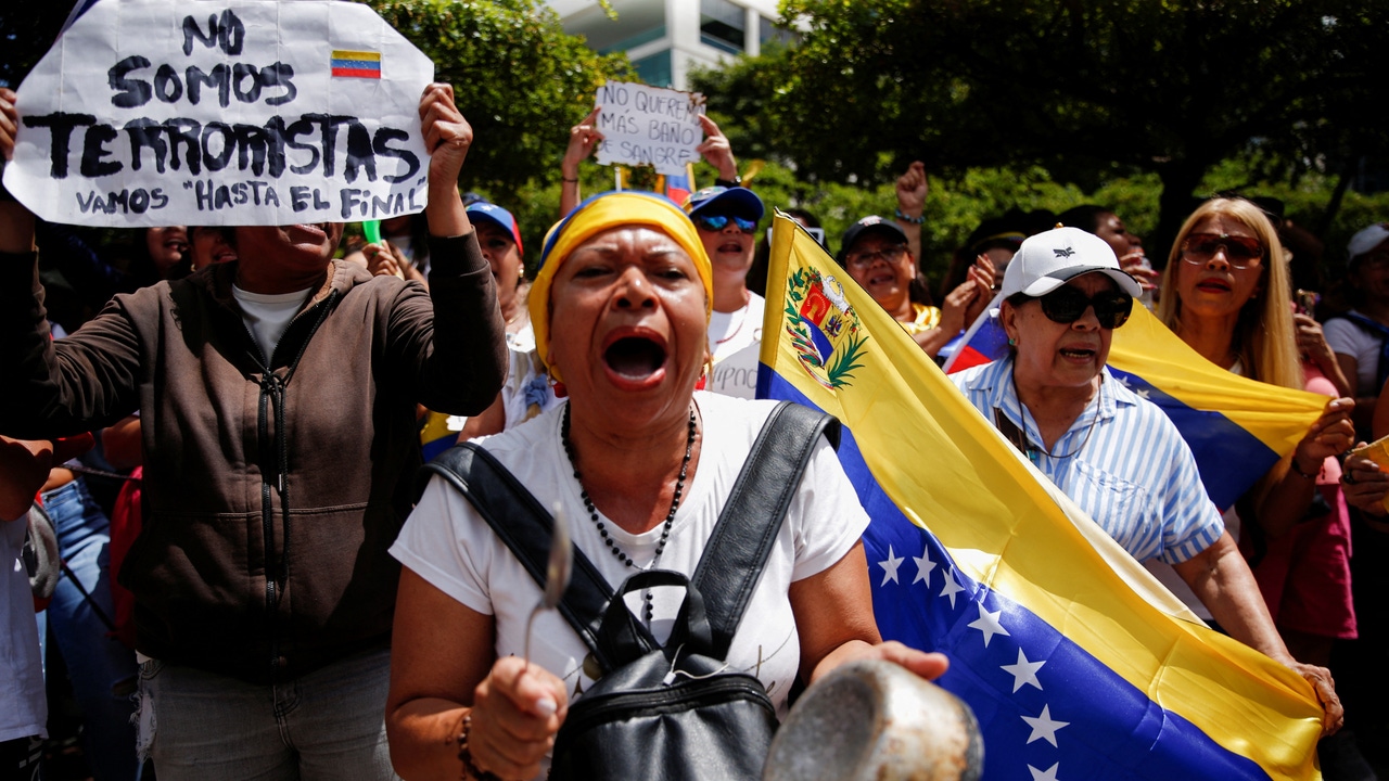 Protestas por resultados electorales siguen en Venezuela. / Foto: LaSexta.
